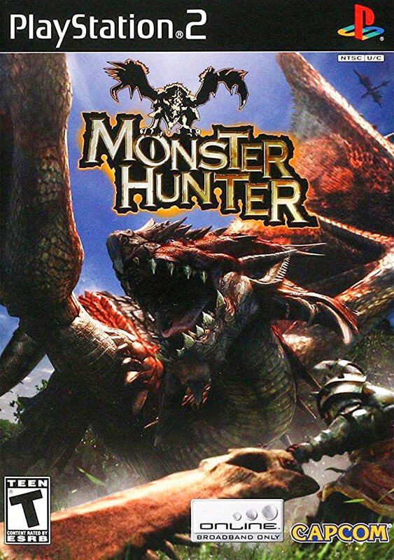 PS2 怪物猎人 游戏封面