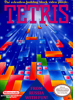 FC 俄罗斯方块初代(任天堂版) テトリス Tetris