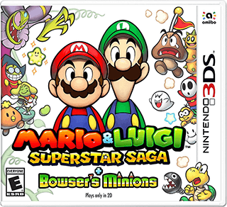 3DS 马里奥与路易吉RPG1 DX マリオ&ルイージRPG1 DX Mario & Luigi: Superstar Saga + Bowser's Minions
