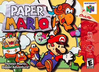 N64 纸片马里奥 马里奥故事 纸片马力欧 ペーパーマリオ Paper Mario