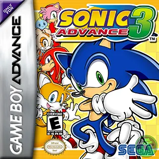 GBA 索尼克进化3 Sonic Advance 3