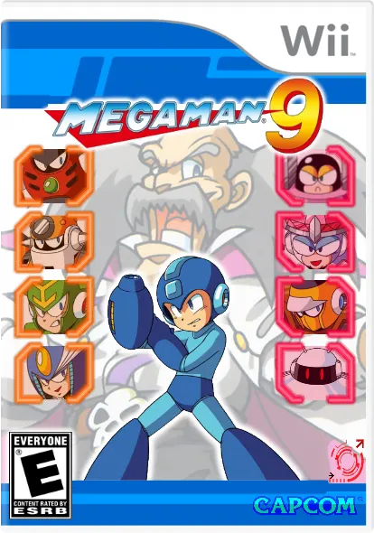 Wii/PS3 洛克人9 野心的复活！！ロックマン9 野望の復活!!