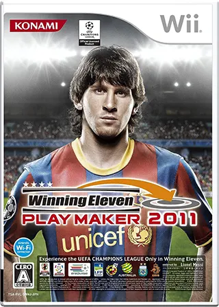 Wii 世界足球胜利十一人 PLAY MAKER 2011 ウイニングイレブンプレーメーカー 2011