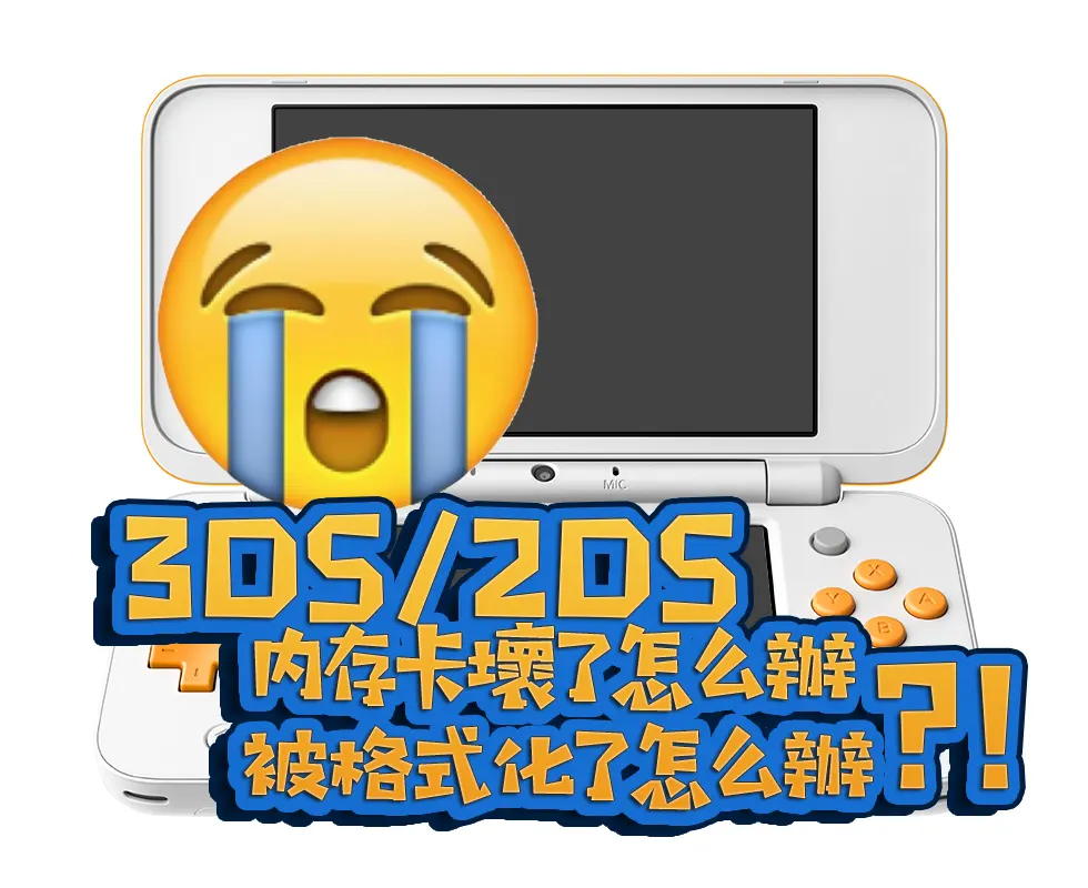 [教程]还是要记录一下，3DS内存卡坏了/被格式化了怎么办？在线等