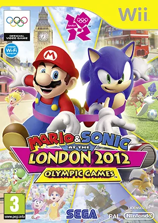 Wii 马里奥与索尼克 2012伦敦奥运会 Mario And Sonic At The London 2012 Olympic Games