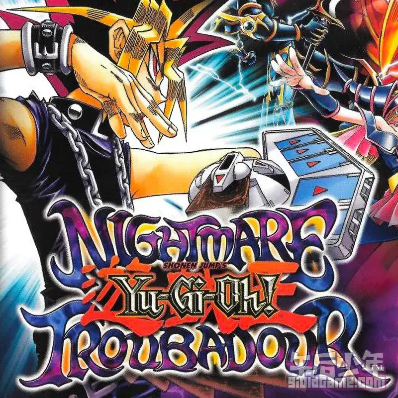 NDS 游戏王 怪兽之决斗 梦魇诗人 遊☆戯☆王デュエルモンスターズ NIGHTMARE TROUBADOUR