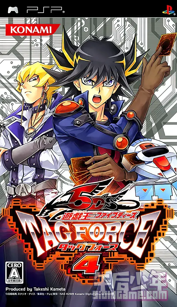 PSP 游戏王5D's TAG FORCE 4（卡片力量4）遊☆戯☆王ファイブディーズ タッグフォース4