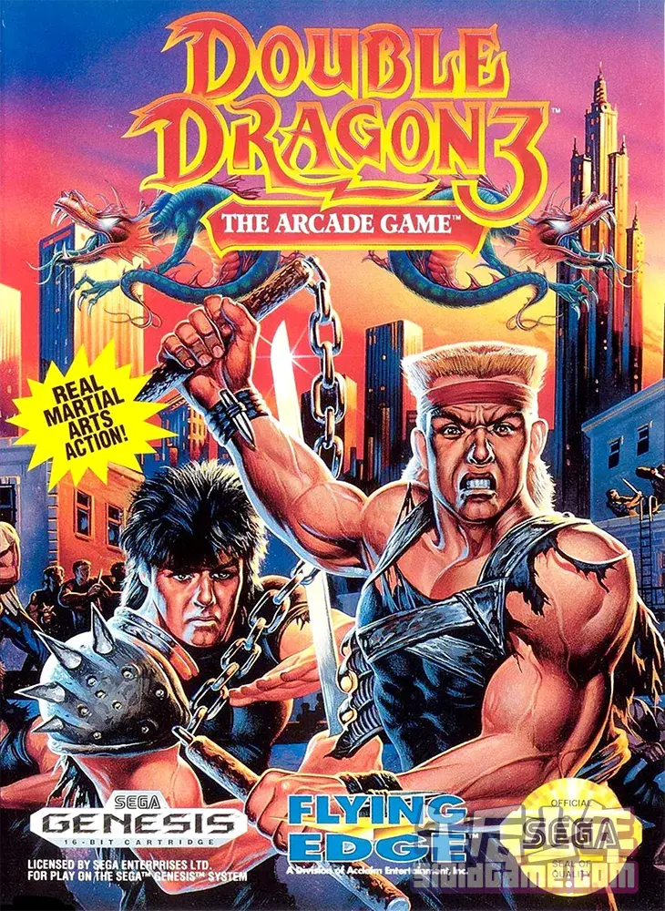 Double_Dragon_3 MD Cover