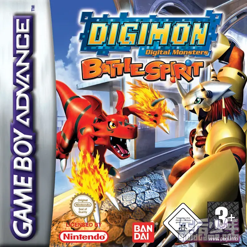 GBA/WSC 数码宝贝驯兽师之王：战斗之魂 Digimon Tamers：Battle Spirit