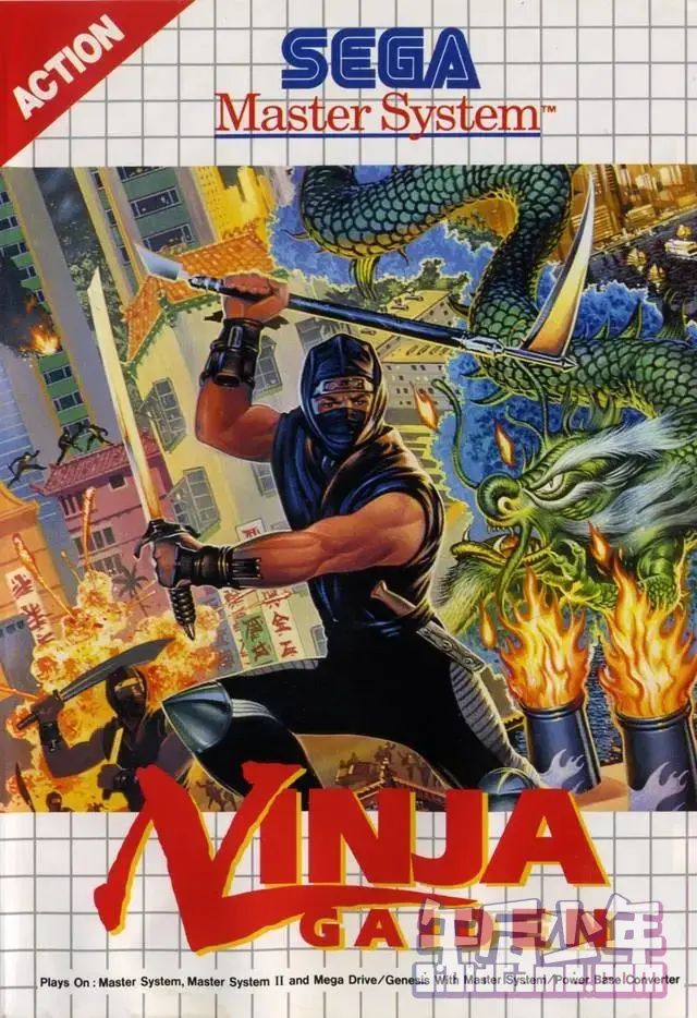 MD(MS) 忍者龙剑传 Ninja Gaiden