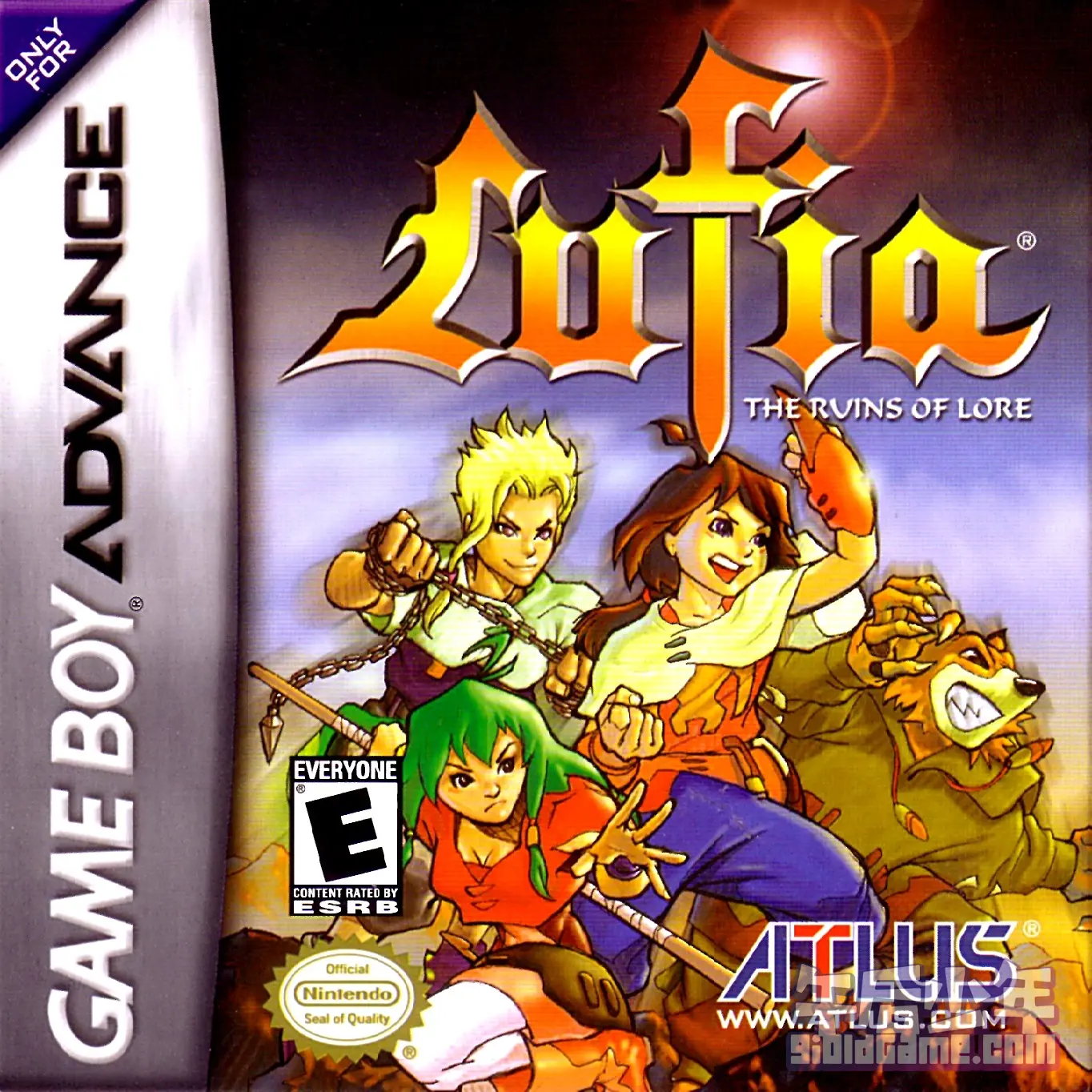 GBA 四狂神战记：沉默的遗迹