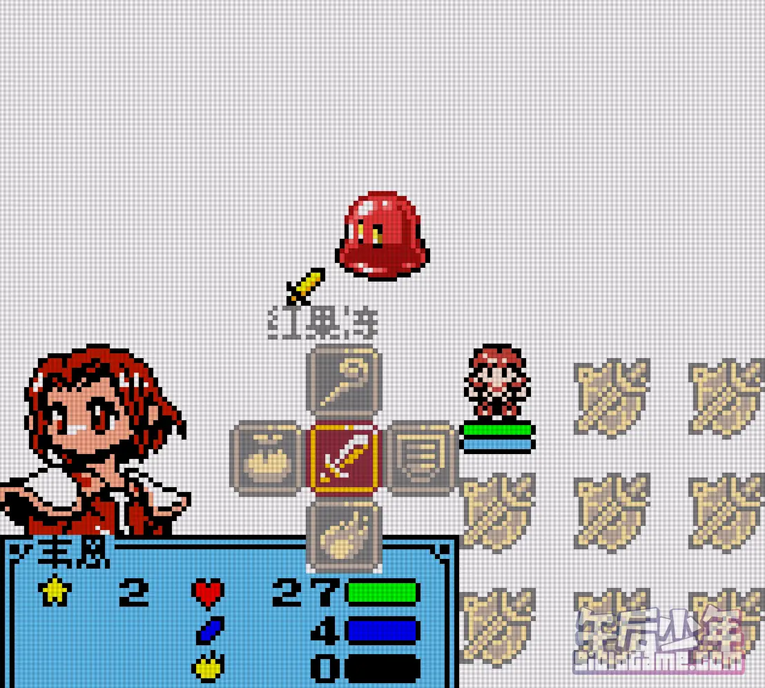 GBC 四狂神战记：传说再现 游戏截图
