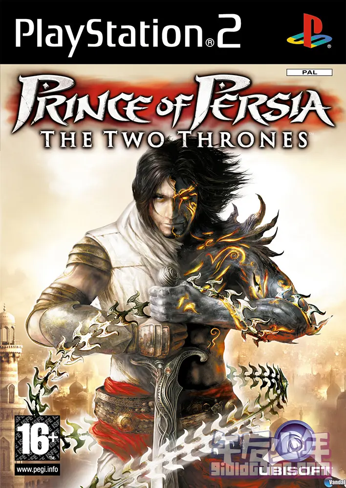 波斯王子：王者无双 PS2版 游戏封面