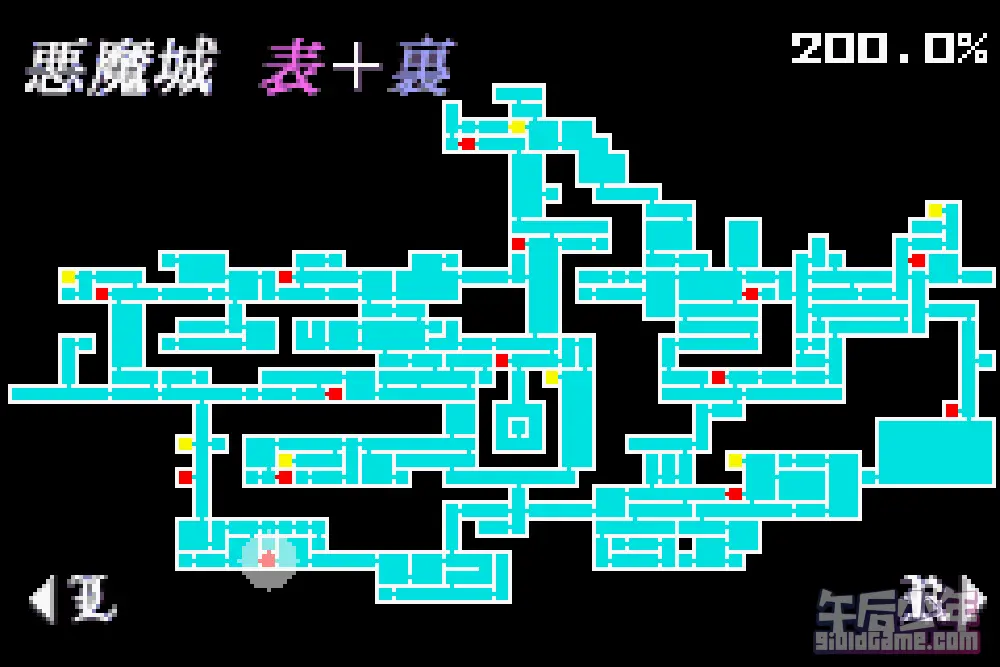 恶魔城 - 白夜协奏曲全地图