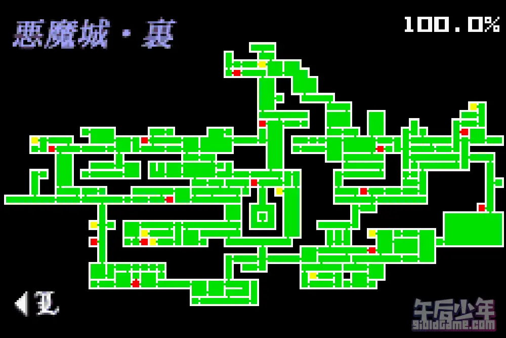 恶魔城 - 白夜协奏曲全地图